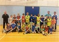Strath youngsters enjoy shinty coaching