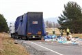 Police name lorry driver killed in A9 crash near Kingussie