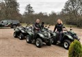 Father and daughter geared up for Aviemore quad biking treks