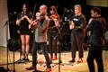 Picture shows Duncan Chisholm, James Duncan Mackenzie and members of Astar performing on stage at the special Our Language, Our Music concert will feature an all-star line-up of guest musicians. Notable fiddle player Duncan Chisholm, award-winning multi-instrumentalist Mairearad Green, Isle of Lewis piper and flautist James Duncan Mackenzie and the amazing Cànan’s Ar Cèol House Band will get toes tapping at the Empire Theatre, Eden Court at 7.30pm. There will also be a host of up and coming musical talent as young Gaelic musicians will take to the sfor the first time.