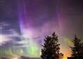Northern lights over Harpsdale by Stewart Watt of Thurso.