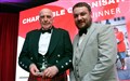 Ross Sharp (left) accepted the award for Highland & Islands Blood Bikes for the Charitable Organisation Award. Award presented by Kris Brown of W M Donald. Picture: James Mackenzie.