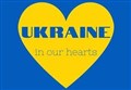Volunteers collecting for Ukraine across the strath