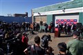 Trump campaign mocked after holding press conference outside garden centre