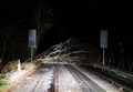 First two strath roads of the winter closed by snow have re-opened