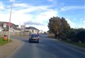 WATCH: Motorist makes bizarre turn-off from busy Aviemore road