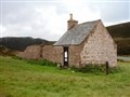 Faindouran Lodge Bothy damaged