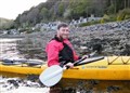 Sea kayaking on Moray Firth