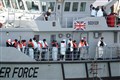 Large numbers of migrants arriving in UK as record month continues