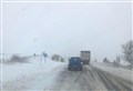 Treacherous conditions on A9 through Badenoch this afternoon