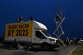 Protesters blockade dairy factory to demand plant-based production