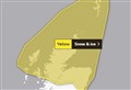 Christmas Eve snow warning issued for Highlands