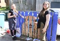 PICTURES: Kingussie pupils create fab 'moo-ral' at sheltering housing complex