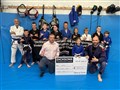 The HMAC squad received great backing from sponsors to make the trip happen.