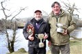 SHARED GENIUS: Davy Orr (left) and Calum Macrae took the honours for having the best joint bag.