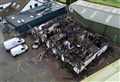 PICTURES: Aerial footage shows scale of fire devastation