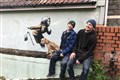 Banksy confirms mural of sneezing pensioner is his work