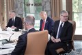 UK-US trade deal is ‘done’, Donald Trump says as he meets Keir Starmer at G7
