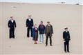 Filming on Lossiemouth West Beach. Picture: Daniel Forsyth.