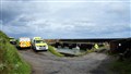 A joint operation by emergency services searching for a missing woman took place around the coastline at Keiss over the weekend. Picture: DGS