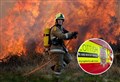 Wildfire risk "very high" as warning issued for Badenoch and Strathspey area and parts of Highlands