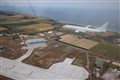 Above RAF Lossiemouth.