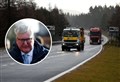 Broken A9 dualling promise prompts a first for Strathspey MSP Fergus Ewing in long political career