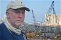 Andy Kent at Beirut Port in the Lebanon.