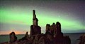 Aurora borealis at Castle Sinclair Girnigoe by Barry Stewart of Wick.
