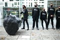 1.25 ton sculpture placed outside Defra in call to protect marine reserves