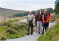 Long distance footpath spur open to Tomintoul and Glenlivet