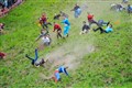 Gloucestershire cheese rolling race won again by German YouTuber Tom Kopke