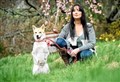 Braveheart the dog lives up to her name