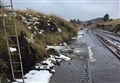 Flooding closes railway between Inverness and Aviemore