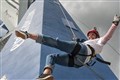 Social media influencer abseils from Spinnaker Tower to help cancer charity