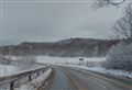 Winter's grip extended on Badenoch and Strathspey roads
