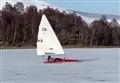 WATCH: Daredevils have great fun sailing over frozen Loch Insh