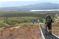 The recently installed uplift takes the strain going uphill to the start of the bike trails.