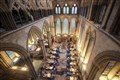 RAF veteran among hundreds to receive Covid-19 vaccine at Salisbury Cathedral