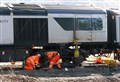 Hopes high at Dalwhinnie that teams are winning after train derailment