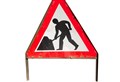 Road repairs taking place on A95 whisky road at Cromdale