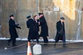Michael Gray (played by Finn Cole) and Tommy Shelby (played by Cillian Murphy) in a prison scene from the opening episode. Picture: Daniel Forsyth