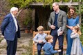 Sir David Attenborough presents Prince George with fossilised shark tooth