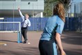 In Pictures: Match fit – Boris Johnson bowls them over in PE lesson