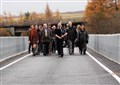 New Kingussie bridge is opened with a fanfare