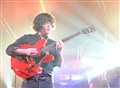 Kyle Faconer of The View at Rockness 2012 – the Saturday set was postponed till the next day over tent safety worries. Picture: HNM/ Alison White