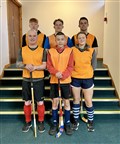 Feshie’s players were also hard to miss in their orange jerseys All pictures: Fiona Young.