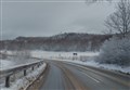 Snow falling on most Badenoch and Strathspey routes