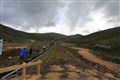 The bike trails have officially opened today at the mountain resort.