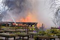 Firefighters attending blaze at the Speyside Centre